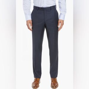 NWOT Ted Baker London Jones Trim Fit Wool Suit Trousers Size 35